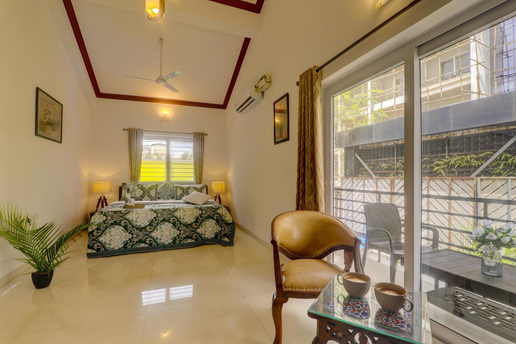 Ludo Private Pool Villa, Wifi-Caretaker-Parking, North Goa Baga Exterior photo